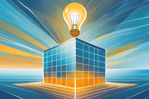 Light bulb in the sky